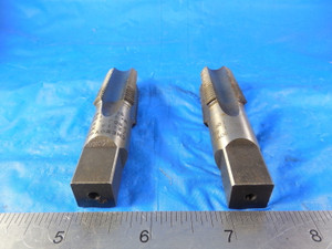 2PCS LOT OF CHEBOYGAN 1/2 14 NPTF .579 PROJECTION M-11 4 FLUTE TAPER PIPE TAPS