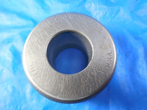 .8115 DIA. CLASS XX MASTER PLAIN BORE RING GAGE UNDERSIZE .81250 -.001 13/16