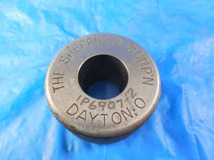 SHEFFIELD .7380 DIA CLASS X MASTER PLAIN BORE RING GAGE UNDERSIZE .7500-.012 3/4