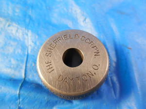 SHEFFIELD .3123 DIA CLASS X MASTER PLAIN BORE RING GAGE UNDERSIZE .3125 5/16