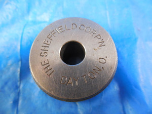 SHEFFIELD .3117 DIA. CLASS X MASTER PLAIN BORE RING GAGE UNDERSIZE .3125 5/16