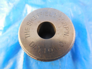 SHEFFIELD .4377 DIAMETER CLASS X MASTER PLAIN BORE RING GAGE OVERSIZE .4375 7/16
