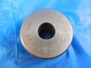 SHEFFIELD .4370 DIA CLASS X MASTER PLAIN BORE RING GAGE UNDERSIZE .4375 7/16