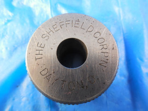 SHEFFIELD .4384 DIAMETER CLASS X MASTER PLAIN BORE RING GAGE OVERSIZE .4375 7/16