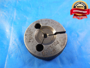 5 44 NF THREAD RING GAGE #5 .125 GO ONLY P.D. = .1102 5-44 UNF-3A GTD