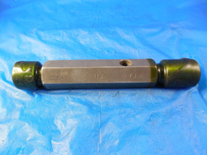 P & W .8746 & .8750 DIA SMOOTH PIN PLUG GAGE GO NO GO UNDER & ONSIZE .8750 7/8