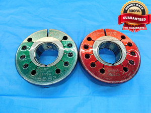 1 5/16 18 UNEF 2A THREAD RING GAGES 1.3125 GO NO GO P.D.'S = 1.2749 & 1.2700 - JF2115MU