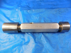 1.1889 & 1.1980 DIA SMOOTH PIN PLUG GAGE GO NO GO OVERSIZE 1.18750 1.1875 1 3/16