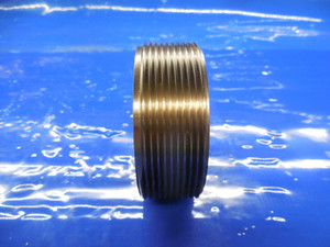 2.738 11 1/2 NS 3 THREAD PLUG GAGE 2.7380 11.5 NO GO ONLY P.D. = 2.6884 QUALITY