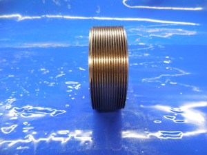 2 3/4 16 NS THREAD PLUG GAGE 2.75 NO GO ONLY P.D. = 2.7125 2 3/4-16 2.750 TOOL