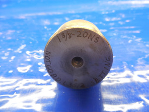 1 3/8 20 NS SET THREAD PLUG GAGE 1.375 NO GO ONLY P.D. = 1.3512 SETTING CHECK