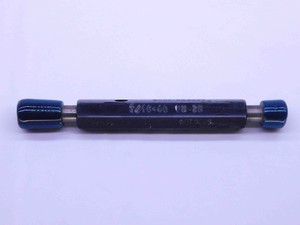 7/16 40 UN 2B THREAD PLUG GAGE .4375 GO NO GO P.D.'S = .4213 & .4253 INSPECTION - JF2547RTB
