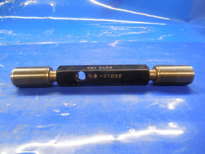 3/4 20 NEF SET THREAD PLUG GAGE .75 GO NO GO PD'S = .7163 & .7133 CHECK FOR RING