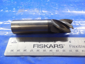 USED 1" DIAMETER 5 FLUTE CARBIDE END MILL COATED BRIDGEPORT CNC MILL TOOLING