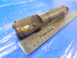 SANDVIK 1 1/2" DIA INDEXABLE INSERT END MILL HOLDS 3 RNMG 1/2" D CARBIDE INSERTS