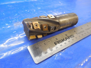 1 1/2" DIAMETER WITH 1 1/4" DIA SHANK INDEXABLE INSERT END MILL 26J1J1581 R10