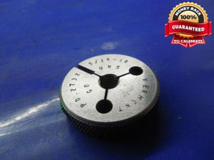 5/16 18 UNS SPECIAL PITCH DIA VERMONT THREAD RING GAGE .3125 GO ONLY P.D.= .2732