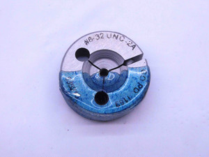 6 32 UNC 2A VERMONT THREAD RING GAGE #6 .138 .1380 GO ONLY P.D. = .1169 CHECK - 6322ARGO1