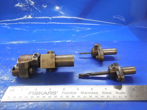 2PCS BROWN & SHARP 5/8 SHANK / ARBOR COLLET CHUCK TOOL HOLDERS & ANOTHER PC .625