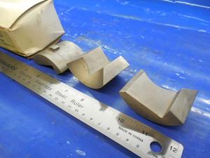 NEW HARDINGE B30 1 5/8 SQUARE COLLET PADS FOR LATHE SMOOTH STEEL 1.625 1.6250