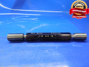 Vermont Gage 141240640 Pack of 2 Plug Gage Tool Steel 0.4064 in dia Vermont Gage 141240640 Pack of 2 Plug Gage Tool Steel 0.4064 in dia