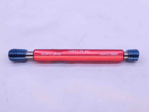 M8 X 1.25 6H METRIC THREAD PLUG GAGE 8 GO NO GO P.D.'S = 7.188 & 7.348 CHECK - JE0239BU