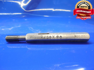 9/32 20 NF 1 THREAD PLUG GAGE .28125 GO ONLY P.D. = .2487 9/32-20 NF-1 TOOL