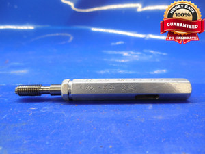 10 32 2A SET THREAD PLUG GAGE #10 .190 NO GO ONLY P.D. = .1658 INSPECTION CHECK