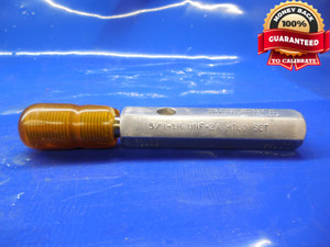 5/8 18 UNF 2A HILO SET THREAD PLUG GAGE .625 GO ONLY P.D. = .5875 SETTING NF-2A