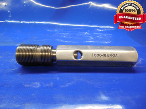 1" 16 UN 2A HILO SET THREAD PLUG GAGE 1.0 GO ONLY P.D. = .9579 1.00 1.000 1-16