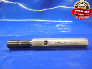7/16 32 UN 2A HILO SET THREAD PLUG GAGE .4375 GO ONLY P.D. = .4162 CHECK .43750