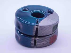 3/4 32 UN 2A THREAD RING GAGES .75 .750 .7500 GO NO GO P.D.'S = .7286 & .7250 - KW1147BURL