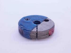 M8 X 1.25 6g METRIC THREAD RING GAGE 8 NO GO ONLY P.D. = 7.042 INSPECTION CHECK - TS0259BU