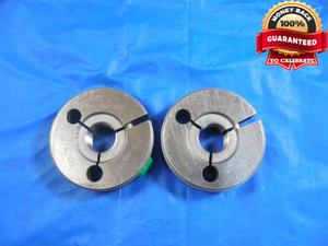 0.504 40 NS THREAD RING GAGES .54 GO NO GO P.D.'S= .4878 & .4852 1/2-40 OVERSIZE