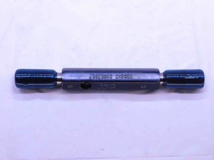 9/16 40 UNS 2A SET THREAD PLUG GAGE .5625 GO NO GO P.D.'S = .5453 & .5421 CHECK - TS0282BU