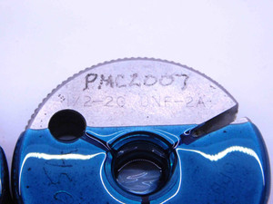1/2 20 UNF 2A THREAD RING GAGES .5 .50 .500 GO NO GO P.D.'S = .4662 & .4619 - 12202AR1