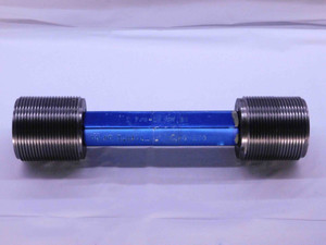 1 7/8 12 UN 2A SET THREAD PLUG GAGE 1.875 GO NO GO P.D.'S = 1.8191 & 1.8131 - JF2911LL