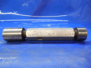 1.0625 & 1.0635 CLASS X PIN PLUG GAGE GO NO GO ONSIZE 1 1/16 26.988 mm 1.06250