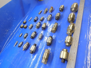 31 PCS LOT OF MASTER SETTING DISC GAGES VARIOUS BRANDS & SIZES 7.0743 - 34.89452