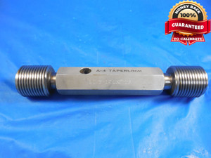 1 1/8 12 UNF 2A SET THREAD PLUG GAGE 1.125 GO NO GO P.D.'S =1.0691 & 1.0681 TOOL