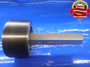 3 7/8 16 N 3 SET THREAD PLUG GAGE 3.875 GO ONLY P.D. = 3.8344 3 7/8-16 QUALITY