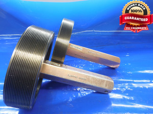 5 17/32 12 UNS 3B THREAD PLUG GAGE 5.844 5.53125 GO NO GO PD'S = 5.7896 & 5.7956