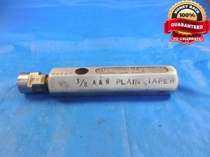 3/8 18 A & N 6 STEP PIPE THREAD PLUG GAGE .375 NPT 6-STEP N.P.T. 3/8-18 A.N.