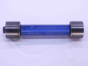 1 3/8 18 NEF 2B THREAD PLUG GAGE 1.375 GO NO GO P.D.'S = 1.3389 & 1.3452 UNEF-2B - JF3027BU
