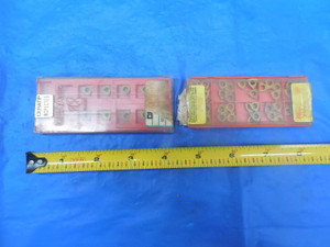 50 PCS SOME NEW SOME USED WCMX TiN COATED CARBIDE INSERTS CNC SHOP MACHINING