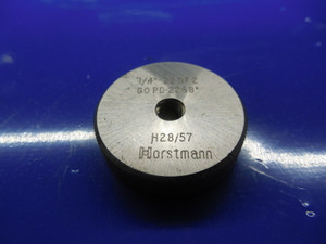 BUDGET 1/4 28 NF 2 SOLID THREAD RING GAGE .25 GO ONLY P.D. = .2268 UNF-3A