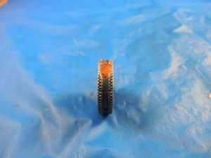 3/32 48 NS THREAD RING GAGE .09375 GO ONLY P.D. = .0802 3/32-48 QUALITY CHECK