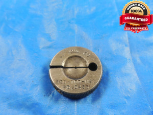 0.05 100 NS THREAD RING GAGE .05 GO ONLY P.D. = .0435 .050-100 QUALITY CHECK