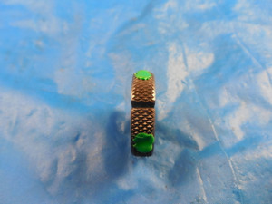 11/64 40 NS THREAD RING GAGE .171875 GO ONLY P.D. = .1556 11/64-40 QUALITY CHECK