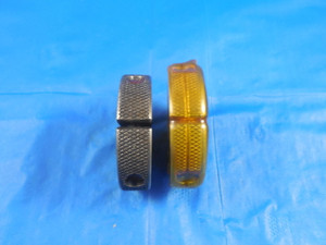 3/8 32 NS 3 THREAD RING GAGES .375 GO NO GO P.D.'S .3547 .3522 3/8-32 NS-3 .3750